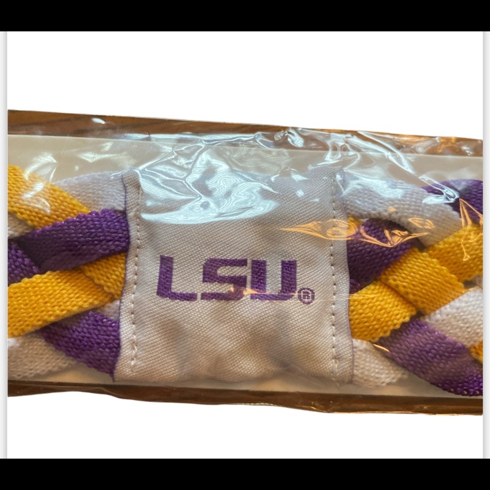 NCAA LSU Braided headband